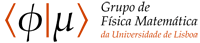 [Logo] Grupo de Fisica Matemática da Universidade de Lisboa